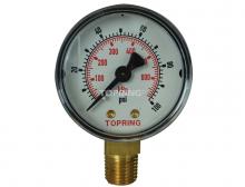 Topring 55.31 - Manomètre 2-1/2" - 1/4NPT LM 0-100