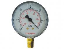 Topring 55.5 - Manomètre 4" - 1/4NPT LM 30"Hg