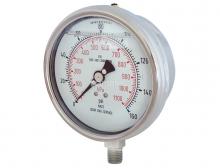 Topring 55.925 - Manom?¨tre en inox avec glyc?Šrine 4 po 0 ?  160