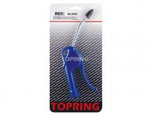 Topring 60.330C - Soufflette anti-égratignure 1/4 NPT avec tube 6 mm x 10 cm