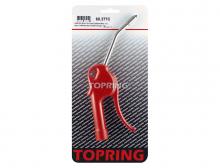 Topring 60.377C - Soufflette sécuritaire à jet d'air concentré 1/4 NPT avec tube 8 mm x 10 cm