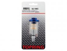 Topring 62.106C - Filtre jetable eau et huile 89 mm pour outil à air 1/4 (F-M) NPT