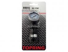 Topring 62.175C - Rég. pression compact piston 2-125PSI 1/4NPT