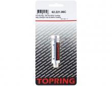 Topring 62.221.06C - Régulateur de pression préréglée en aluminium 90 PSI 1/4 (F) à 1/4 (M) NPT