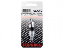 Topring 62.400C - Adaptateur pivotant 3/4 (M) à 1/4 (M) NPT