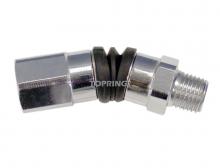 Topring 62.412 - Adaptateur pivotant 1/4 (F) à 1/4 (M) NPT