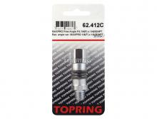 Topring 62.412C - Adaptateur pivotant 1/4 (F) à 1/4 (M) NPT