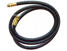 Topring 63.697 - Tuyau 2 m (78 po) et buse de gonflage droite ?  base hexagonale avec cli