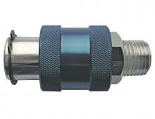 Topring 65.625 - Valve coulissante en aluminium 1/2 (F) NPT ?  1/2 (M) NP