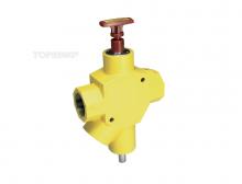 Topring 65.666 - Valve d'arr??t cadenassable en aluminium 2 (F) NP