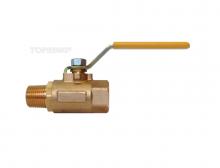 Topring 65.722 - Valve quart de tour en laiton 1-1/2 (M) NPT ?  1-1/2 (F) NP