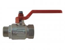 Topring 65.755 - Valve quart de tour en laiton 1/2 (M) ?  1/2 (F) BSP