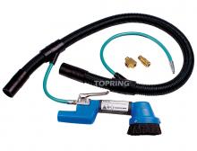 Topring 66.215 - Tuyau flexible avec brosse agitateur d'air pour aspirateur pour nettoyage corporel