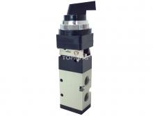 Topring 80.714 - Valve manuelle à sélecteur rotatif 5/2 voies 1/4 (F) NPT
