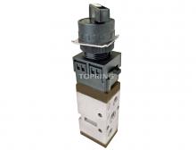 Topring 80.914 - Valve manuelle ?  s?Šlecteur rotatif 5/2 voies 1/4 (F) N