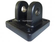 Topring 81.763 - Fixation avec articulation haute MP2 pour cylindre NFPA