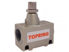 Topring 85.515 - Régulateur de vitesse en aluminium pour cylindre 1/4 (F) NPT