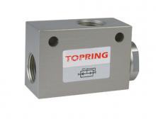 Topring 85.640 - Soupape en aluminium à échappement rapide 1/8 (F) NPT