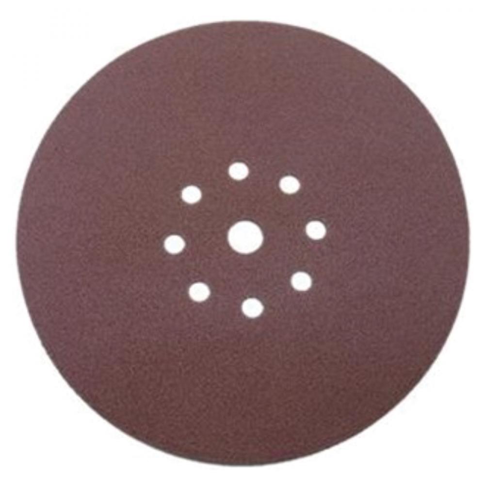 DISQUE EN PAPIER ABRASIF AVEC 9 TROUS 320G 25/EMB.