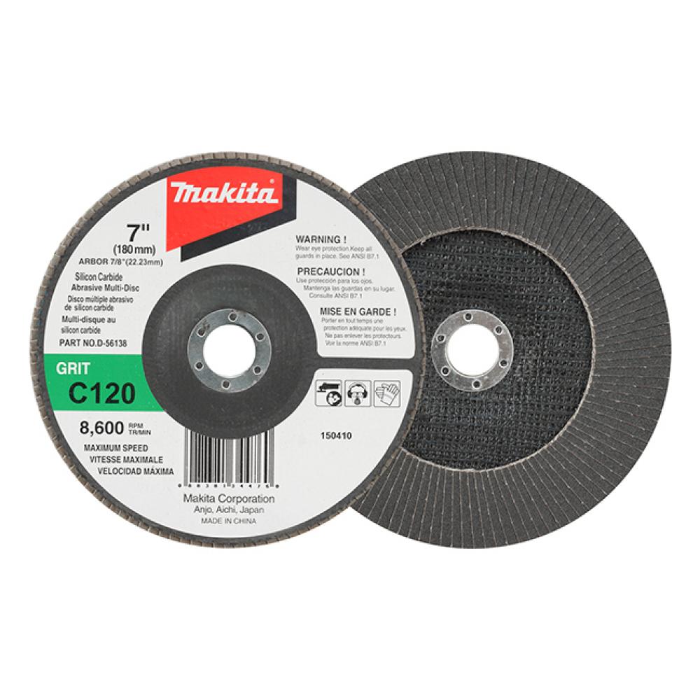 Disque à lamelles 7&#34; x 7/8&#34; - Type 27 - Grain C120