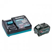 Makita T-04357 - Trousse de demarrage avec batterie et chargeur Rapide 40 V MAX XGT 5,0 Ah de Makita
