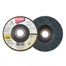 Makita B-48315 - Disques à feuillets d'oxyde d'aluminium - zirconium 4-1/2" x 7/8" Type 29 Grain Z120