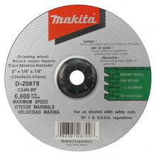 Makita D-20878 - Meules pour maçonnerie 9" x 1/4" x 7/8" - T27