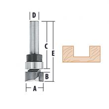 Makita 733260-A - Fraise de toupie droite a roulement superieur 2 tranchants