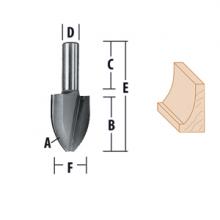 Makita 733333-A - Fraises de toupie - Cavet pour panneau en relief vertical
