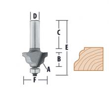Makita 733125-6A - Fraise de toupie pour bordure ondulee