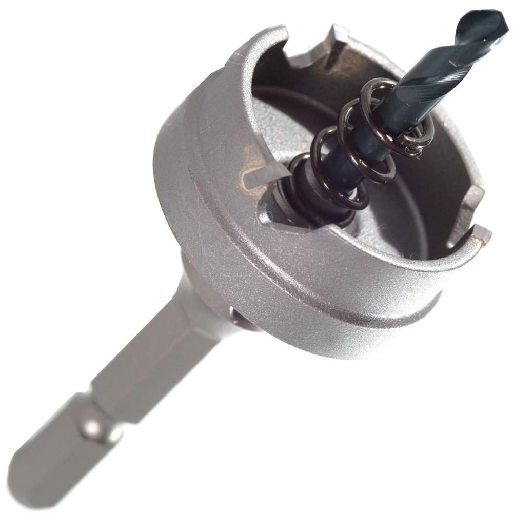 Carbide Tipped Hole Cutter (1/8&#34; Depth of Cut): 1-3/8