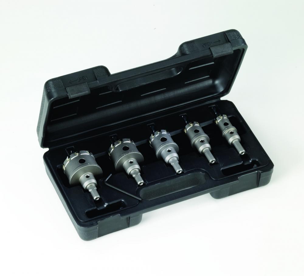 CT7 Carbide Tipped Hole Cutter 5 Piece Electrician&#39;s Set (1&#34; Depth of Cut)