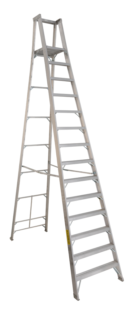 16&#39; Aluminium Stepladder Type IA 300 Load Capacity (lbs)