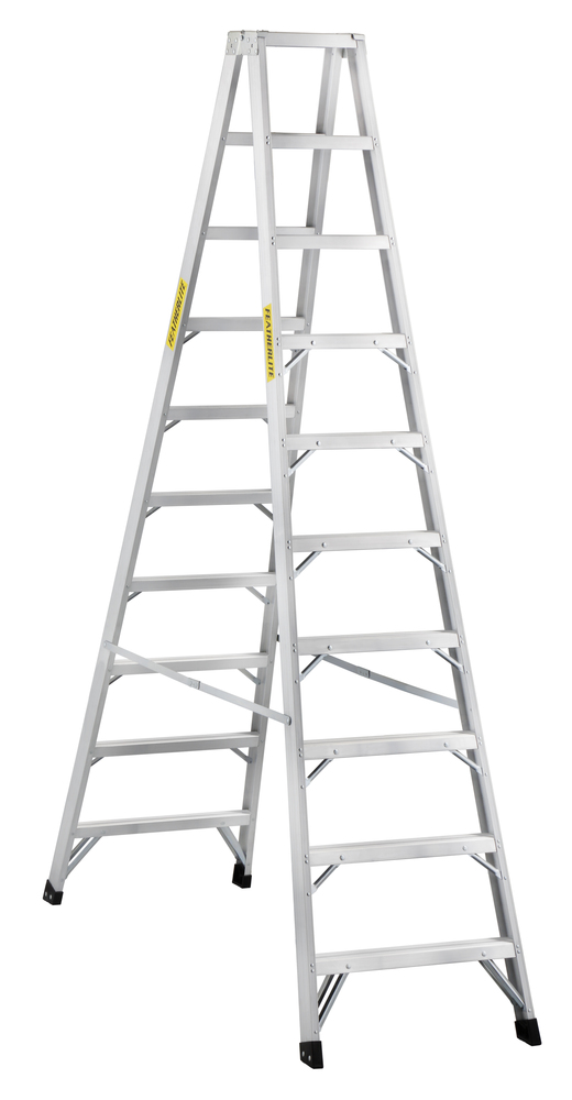 10&#39; Aluminium Twin Stepladder Type IA 300 Load Capacity (lbs)