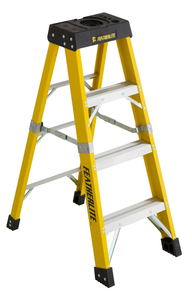 4&#39; Fiberglass Stepladder Type IA 300 Load Capacity (lbs)