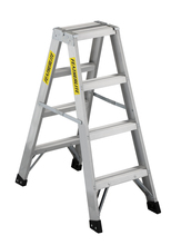 Louisville Ladder Corp 3604 - 4' Aluminium Twin Stepladder Type IA 300 Load Capacity (lbs)