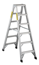 Louisville Ladder Corp 3606 - 6' Aluminium Twin Stepladder Type IA 300 Load Capacity (lbs)