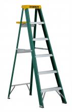 Louisville Ladder Corp 5806 - 6' Fiberglass Stepladder Type II 225 Load Capacity (lbs)