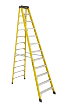 Louisville Ladder Corp 6412 - 12' Fiberglass Stepladder Type IA 300 Load Capacity (lbs)