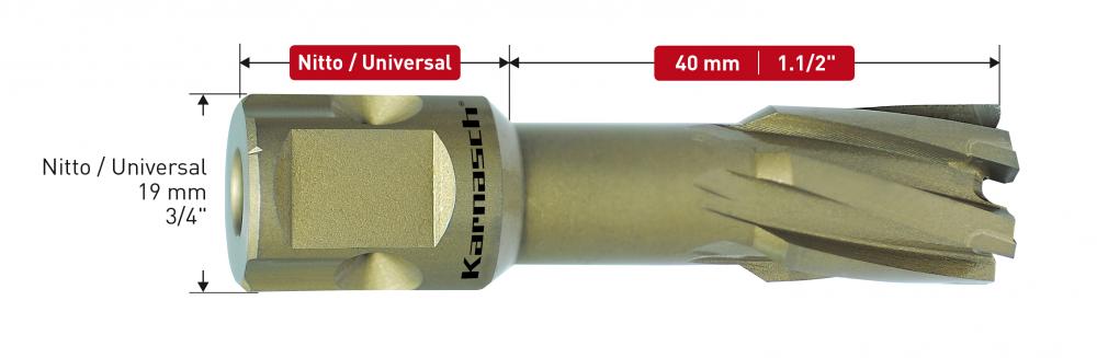 TCT Plus Univ.3/4&#34; x 1-9/16&#34;