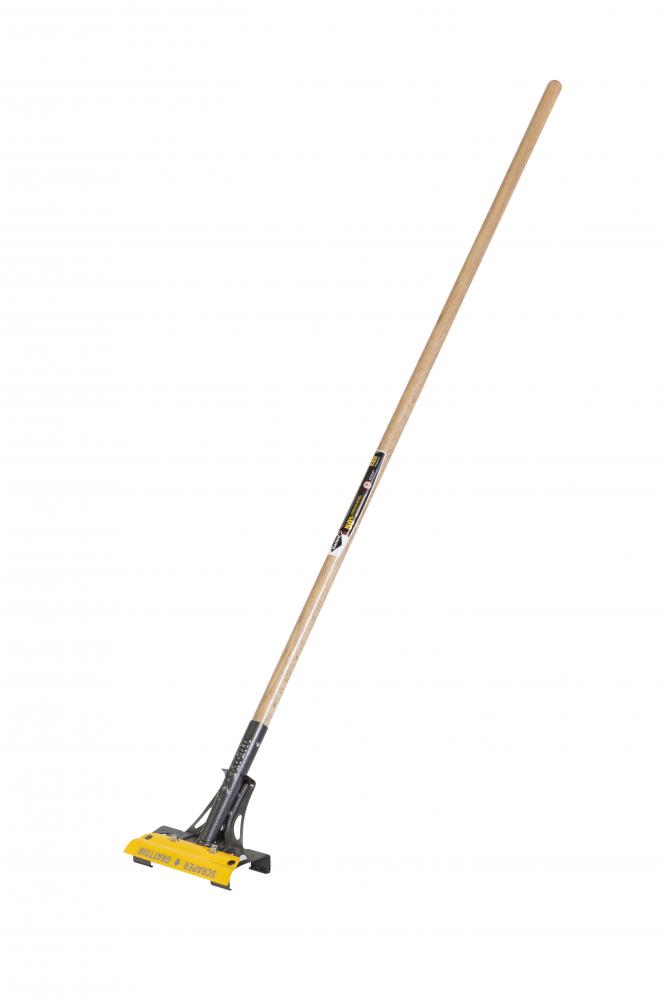 Tête de balai-brosse, 18&#34; pour surface mi-rugueuses