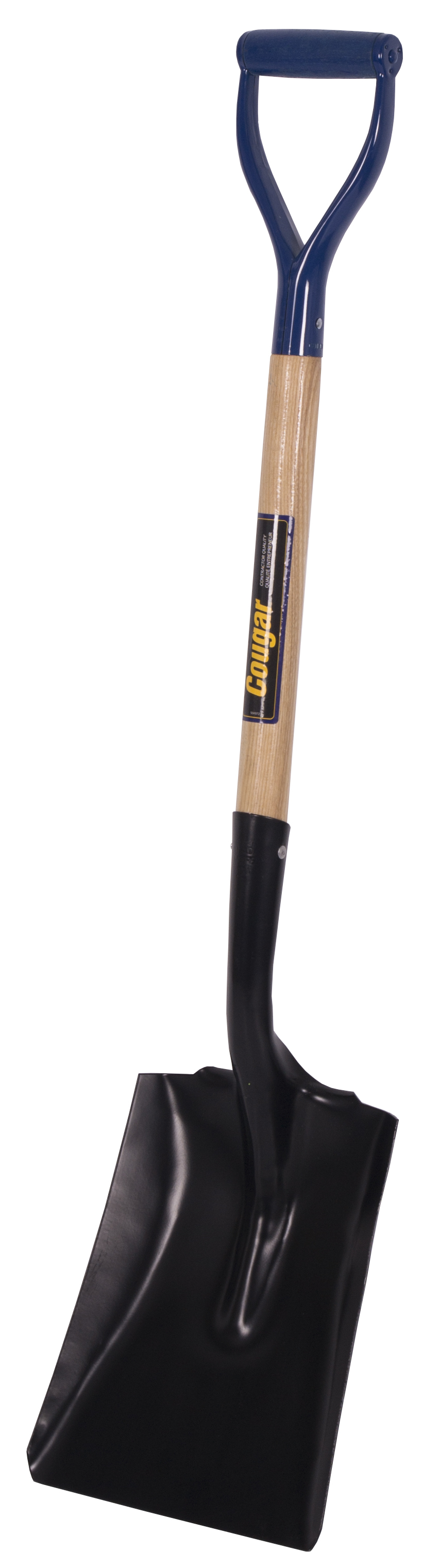 Shovel, tempered sp blade, wood handle, dh, Cougar