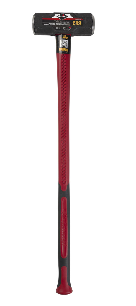 Sledge hammer, d. face, 12 lbs, 36&#39;&#39; fg hdle, Garant Pro Series