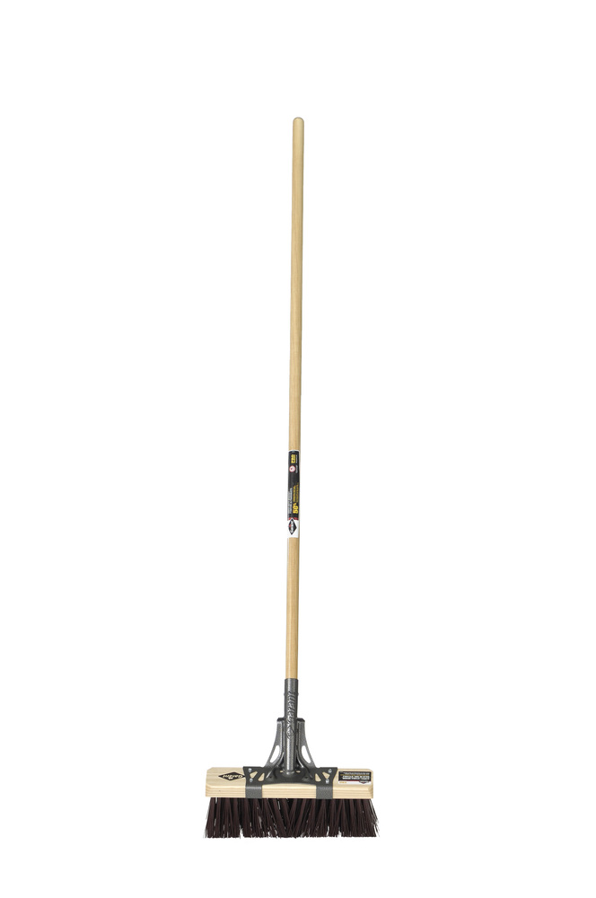 Street/stable broom, 14&#34;, synthÃ©tic fibers, extra-rough surfaces, Garant Pro