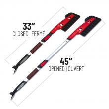 Garant G45SBMST24 - Snow brush, telescopic, 45", Eva head, Garant, display of 24