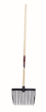 Garant GP1610L - Bedding fork, 16 tines/10", polycarbonate head