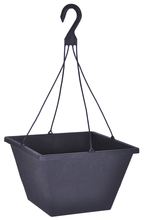 Garant HTR1308BK - Square hanging basket Torres 13", black