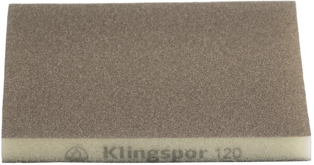 SW 501 Eponges abrasives, oxyde d&#39;alumine Grain 220 96 x 123 x 12,5 mm