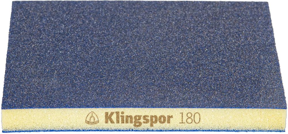 SW 501 TR Eponges abrasives, oxyde d&#39;alumine Grain 180 96 x 123 x 12,5 mm