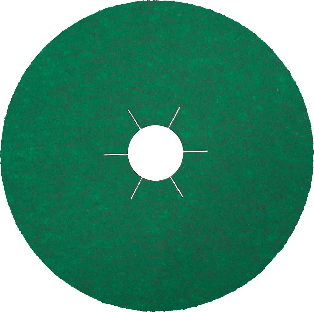 FS 966 Disques Fibre multiliant céramique, 180 x 22 mm Grain 80 alésage étoilé